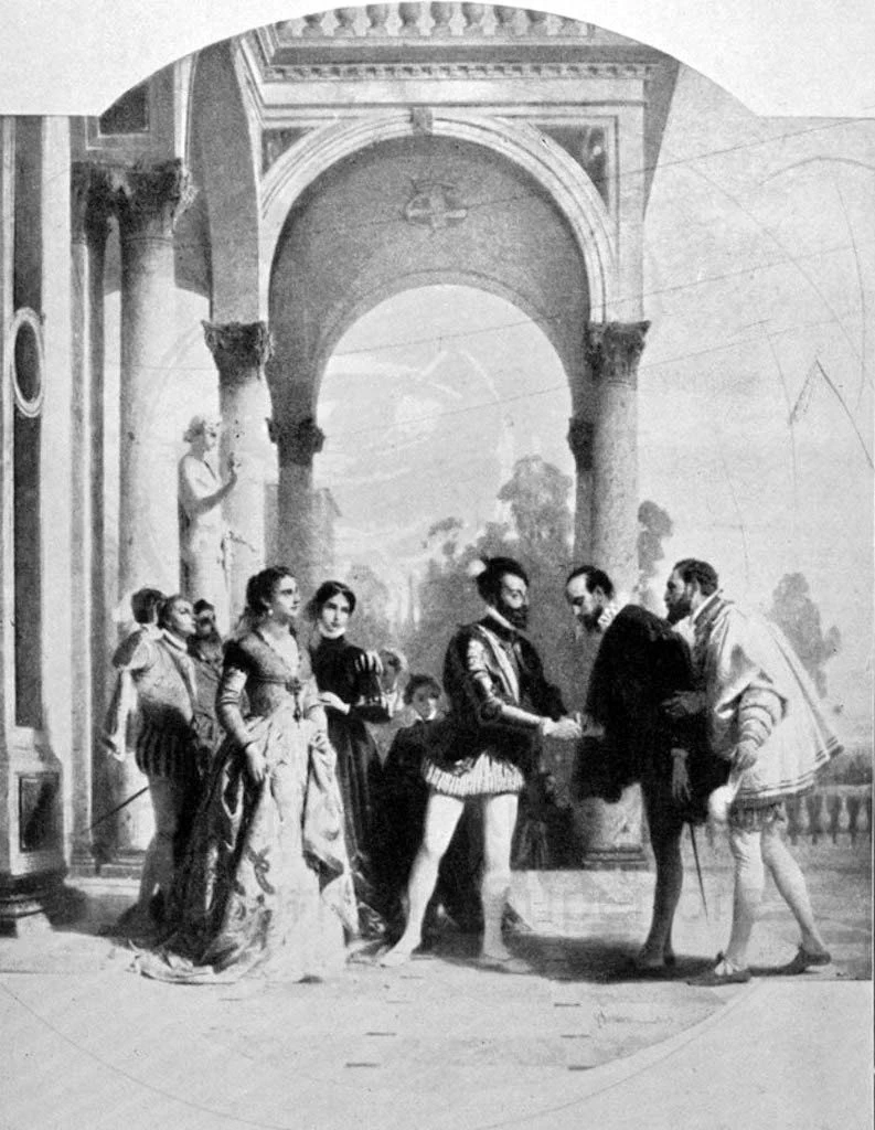 Torquato Tasso presentato ad Emanuele Filiberto